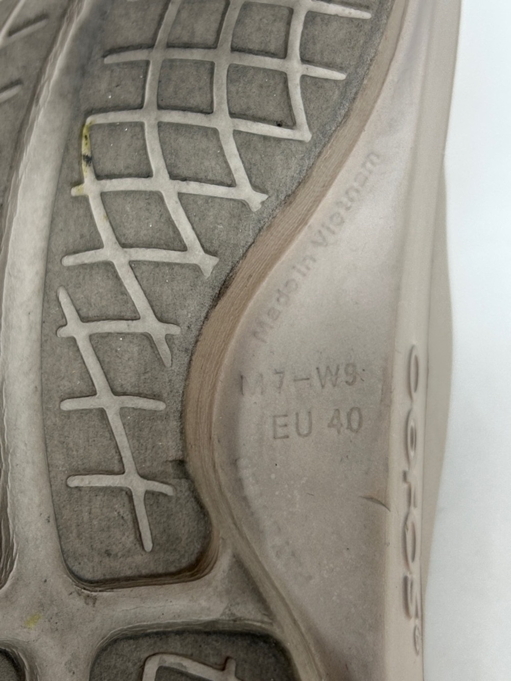 OOFOS OOahh Slide Sandal - Beige Women’s Size 9 - Picture 8 of 9